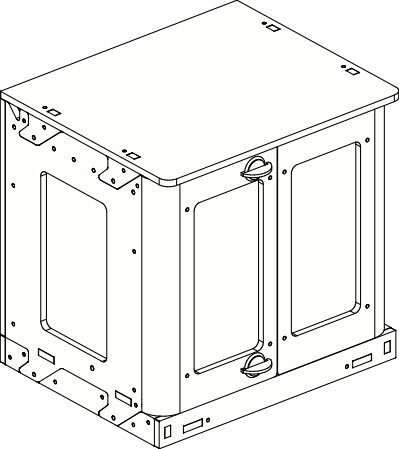 Modulo Lavello 40 Singolo Basso
